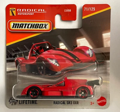 Matchbox - Radical SR3 XXR - 2025_#71/125 - OVP - MB1439 - Bild 1 von 2
