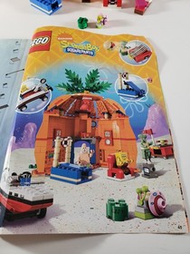 Lego SpongeBob SquarePants 3834 "Good Neighbors at Bikini Bottom" 90% w/ manual