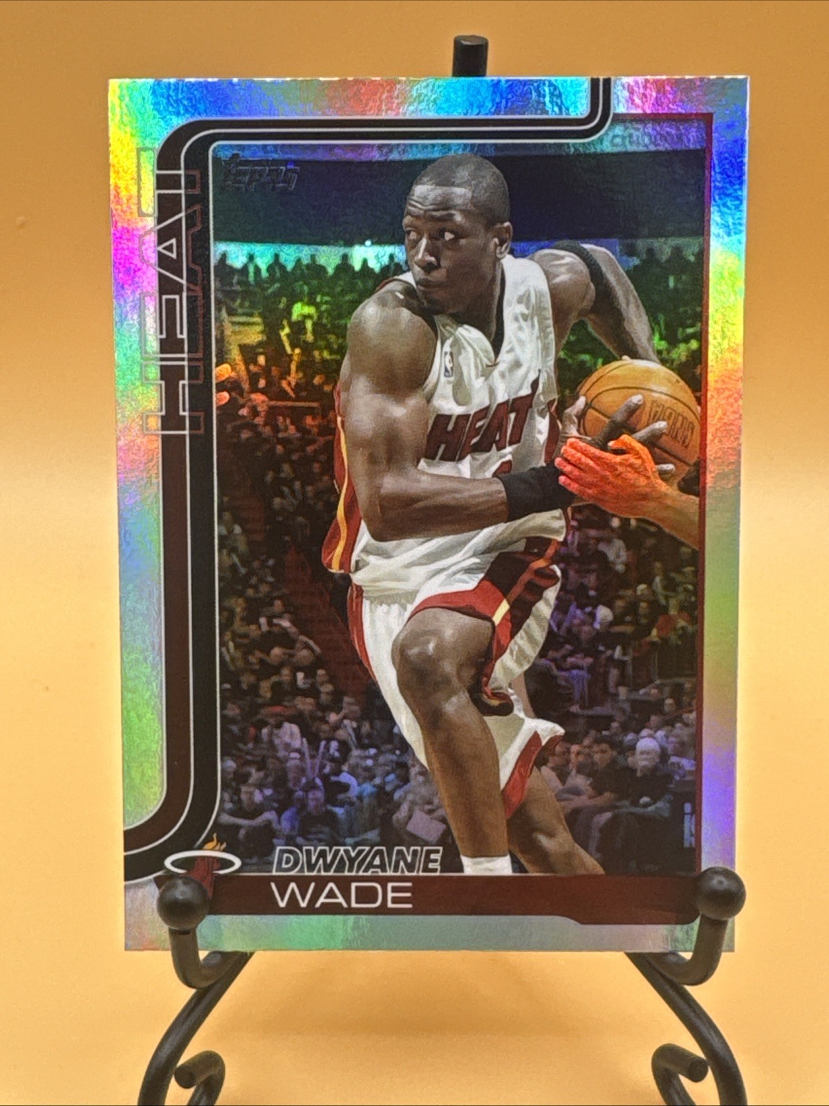 2025-26 Topps Basketball Rainbow Foilboard Dwayne Wade #261 Miami Heat