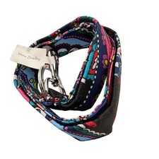 Vera Bradley Lighten Up Wide Lanyard Haymarket Paisley 28182-R88 NEW WITH TAGS