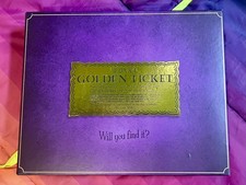 Willy Wonka Golden Ticket Board Game Brand New Sealed Box