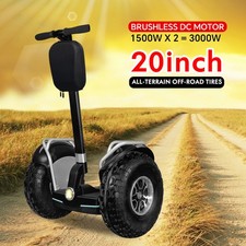 3000W/67.2V 15.6AH Dual Motor 20in Off Road Electric Self Balance Vehicle APP kY