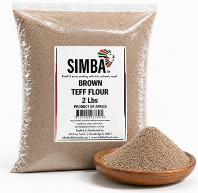 Teff Flour - 2 lbs - USA Seller Free and Fast Shipping!