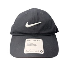 Nike Toddler Just Do It Baseball Cap Gray Swoosh Adjustable Strap 2T/4T Boy Girl