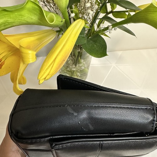 STEVE MADDEN Women’s Black Purse Quilted Handbag Chain Flap Bag NWT - Picture 7 of 9