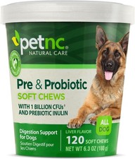 Pre Probiotic Soft Chews, All Dogs, Liver, 120 Soft Chews, 180 g 6.3 oz