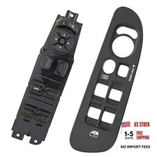 Master Power Window Switch and Bezel 56049805AB for 2002-2009 Dodge Ram 1500