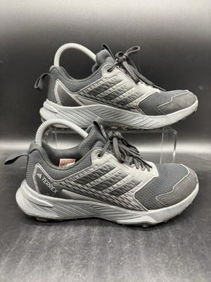 Adidas Terrex Tracefinder 2 Sneakers Mens 7.5 Black Grey Trail Running Shoes