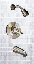 Moen 40311CBN Cornerstone Brushed Nickel Tub & Shower Trim