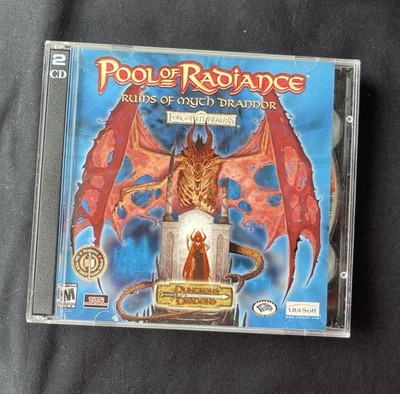POOL OF RADIANCE PC Game 2001 DUNGEONS & DRAGONS Ubi Soft