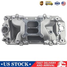Bbc Aluminum High Rise Dual Plane Intake Manifold For 396-454 Bbc Chevy V8
