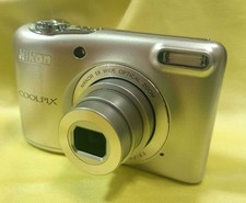 Nikon COOLPIX L30 Silver 5x Optical Zoom Tested Working From Japan