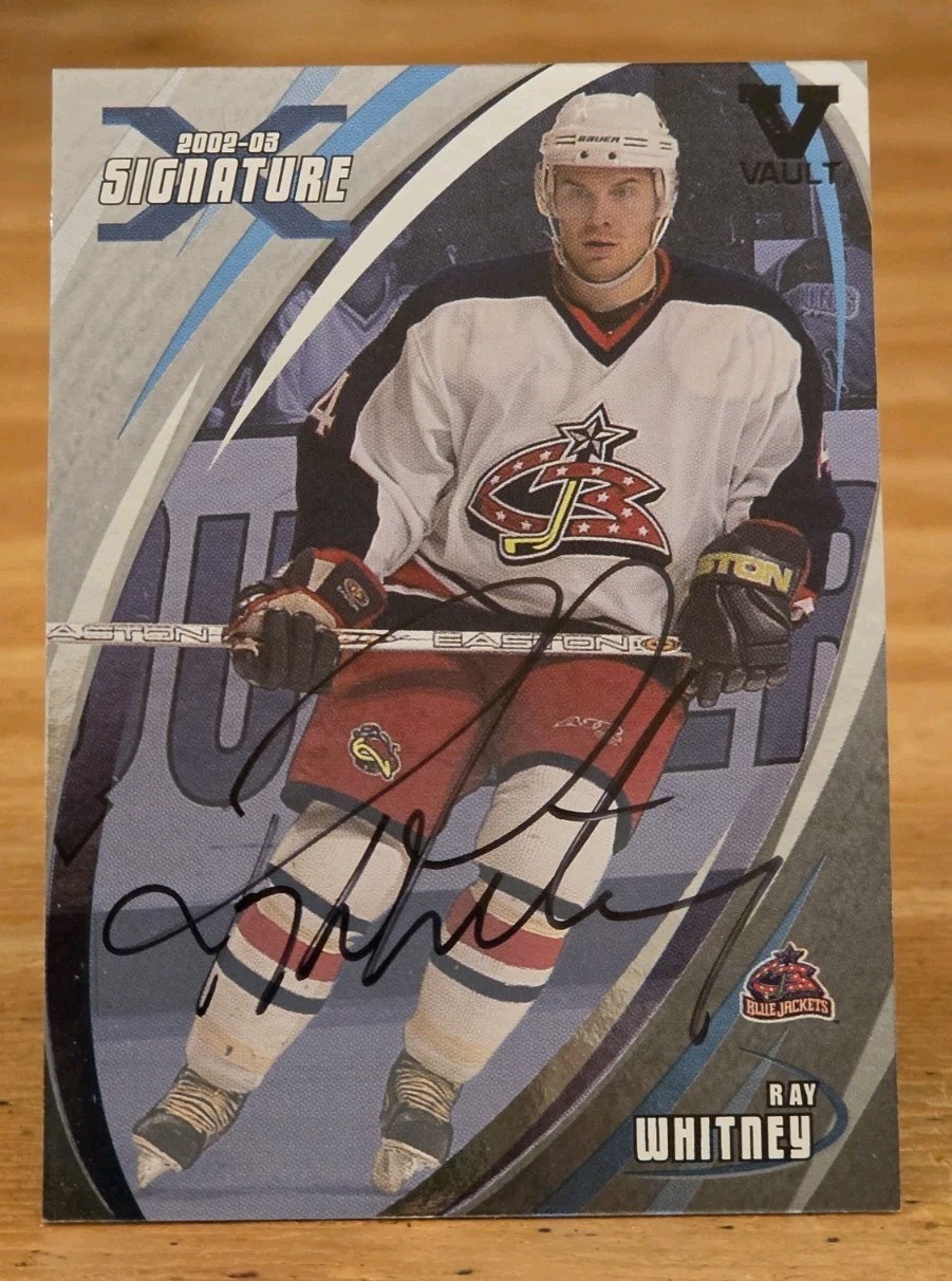 2092-03 Be A Player Signature Series Ray Whitney Columbus Blue Jackets 