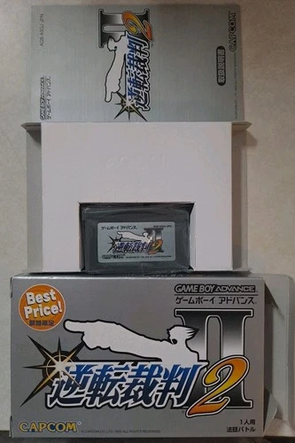 Ace Attorney 2 GYAKUTEN SAIBAN (Nintendo GameBoy Advance GBA) CIB US Seller