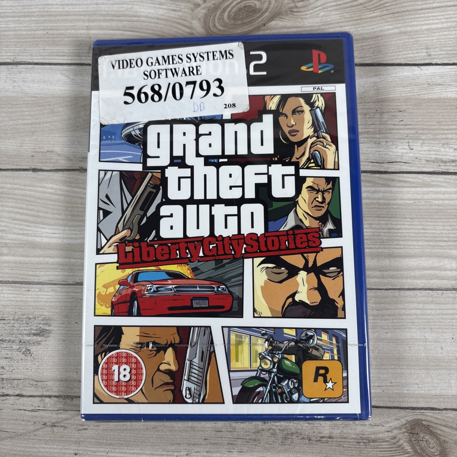 Grand Theft Auto Liberty City Stories PS2 BRAND NEW FACTORY SEALED