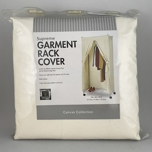 Whitmor Supreme Garment Rack Cover Style 6462-389 Canvas 18 x 36 x 69.5 in