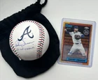 Dansby Swanson Autographed Atlanta Braves 2021 World Series Champions Baseball