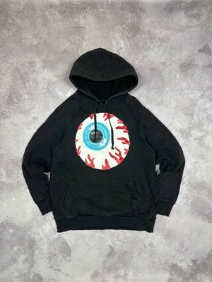 Rare Black Mishka MNWKA Keep Watch Big Eye Eyeball Hooded Hoodie Sweatshirt