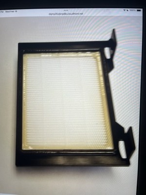 Clean Obsessed CO711 HEPA Filters Quantity 3 Per Pack     Each Part#  15-1831