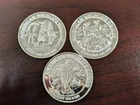 Set of 3 .999 Silver Historic Colorado Mining American Wildlife Series Tokens