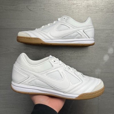 NEW Nike Gato Men's Size 10 Retro Indoor Soccer Shoes White Gum
