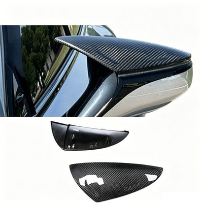 Real Carbon Fiber Addon Side Mirror Caps Cover For 21-26 Lexus IS300 IS350 IS500