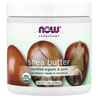 Now Foods Solutions Shea Butter Certified Organic 7 fl oz 207 ml Hexane-Free,