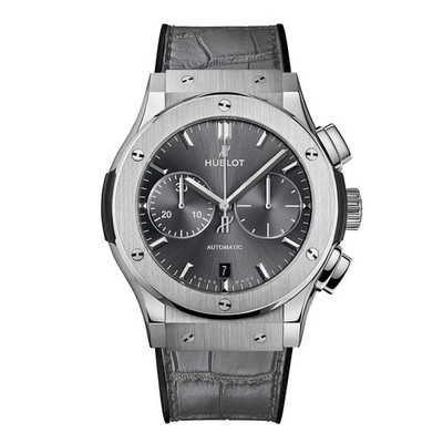 HUBLOT Classic Fusion 45mm Racing Grey Titanium Chronograph - 521.NX.7071.LR