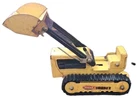 Vintage Tonka Front Loader Pressed Steel Bulldozer 1960/1970 Working Bucket