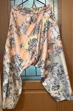 ANNTIAN Silk Sarouel Pants M Size Elegant Design Germany Made
