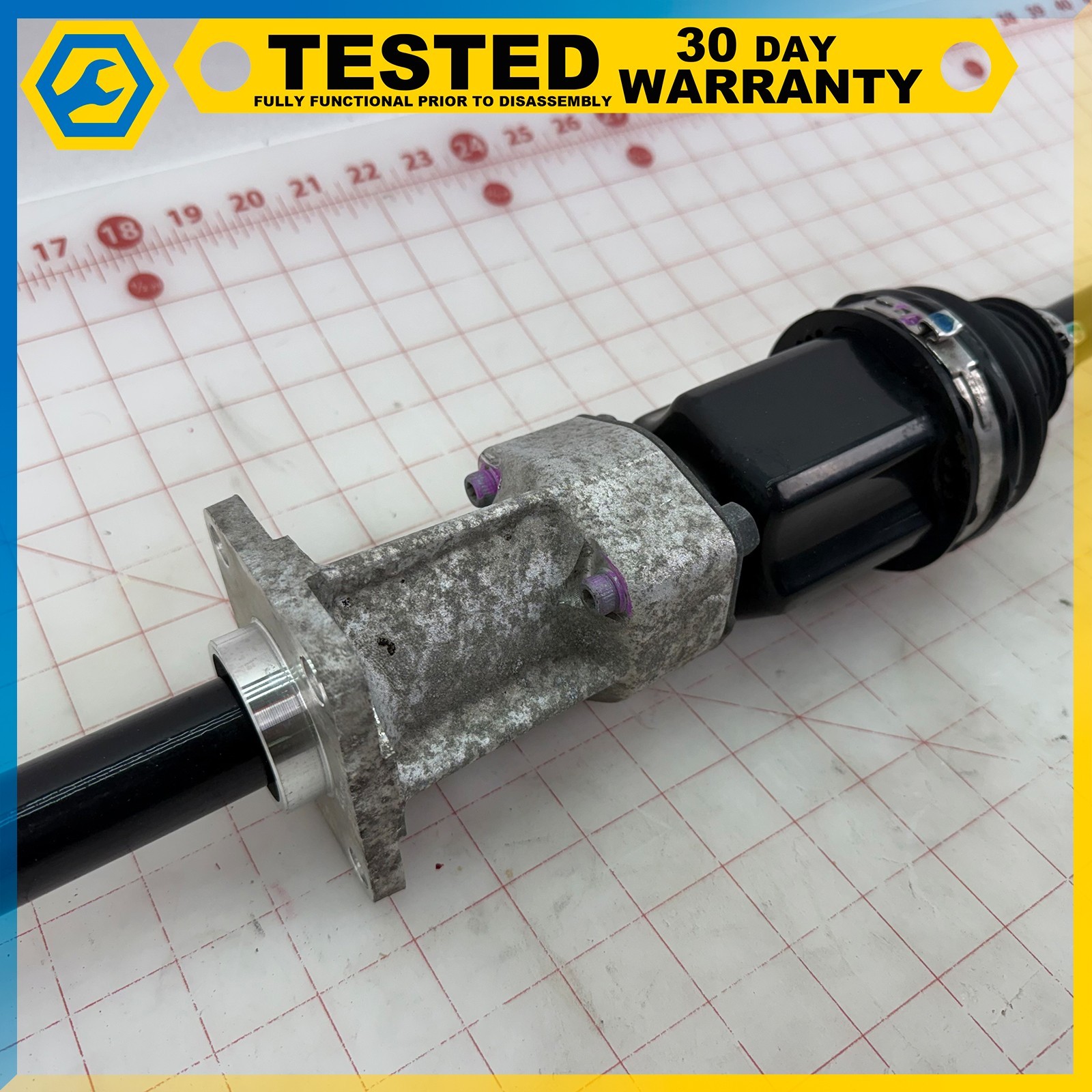 14-24 MASERATI GHIBLI FRONT LEFT DRIVER SIDE AXLE SHAFT HALFSHAFT OEM