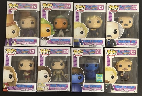 Willy Wonka Funko Pop Set