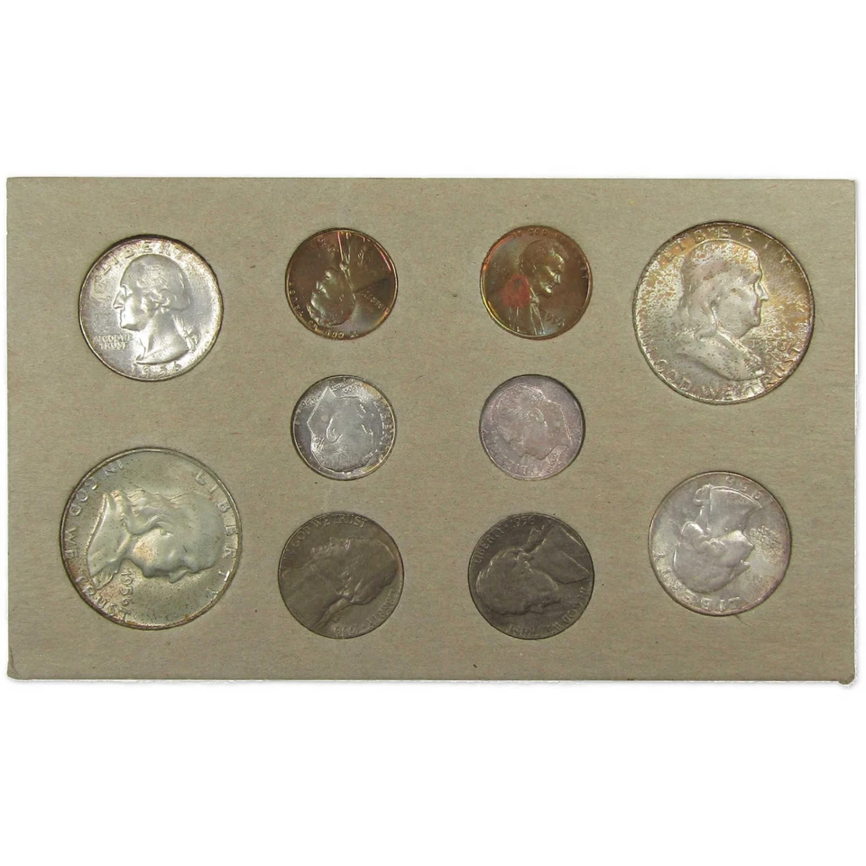 1956 U.S. Mint Uncirculated Coin Set Collectible OGP SKU:I22433 - Image 2 of 4
