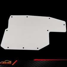 Fit For 1963-64 Chevy Impala Ac And Heater Delete Panel Silver Factory Style