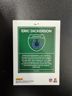 2024 Panini Donruss Optic Downtown Eric Dickerson #7 | eBay