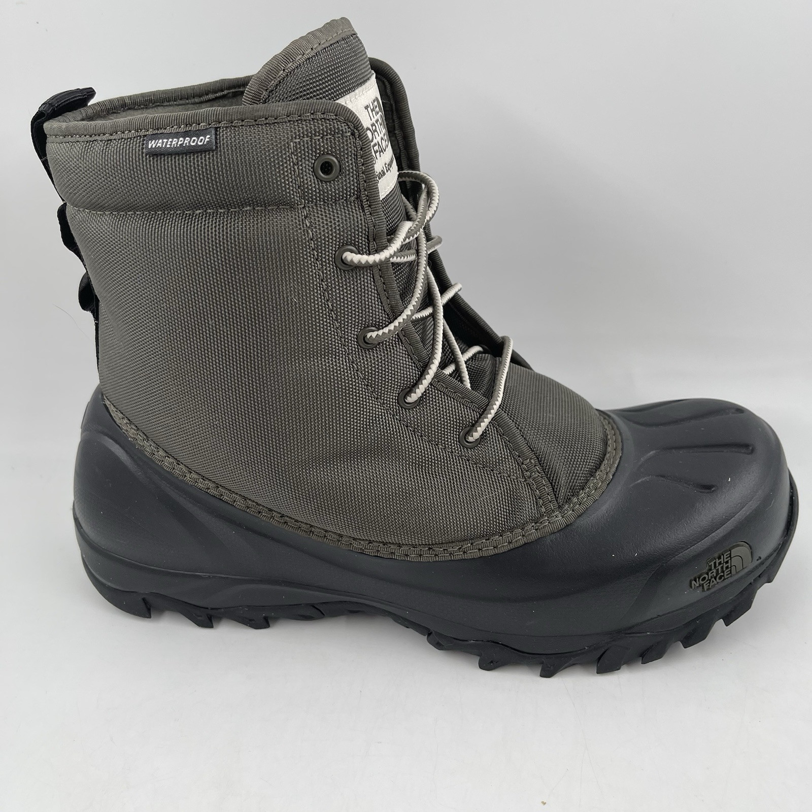 New North Face Tsumoru Boot Men's Size 7 Olive/Black Waterproof Insulated