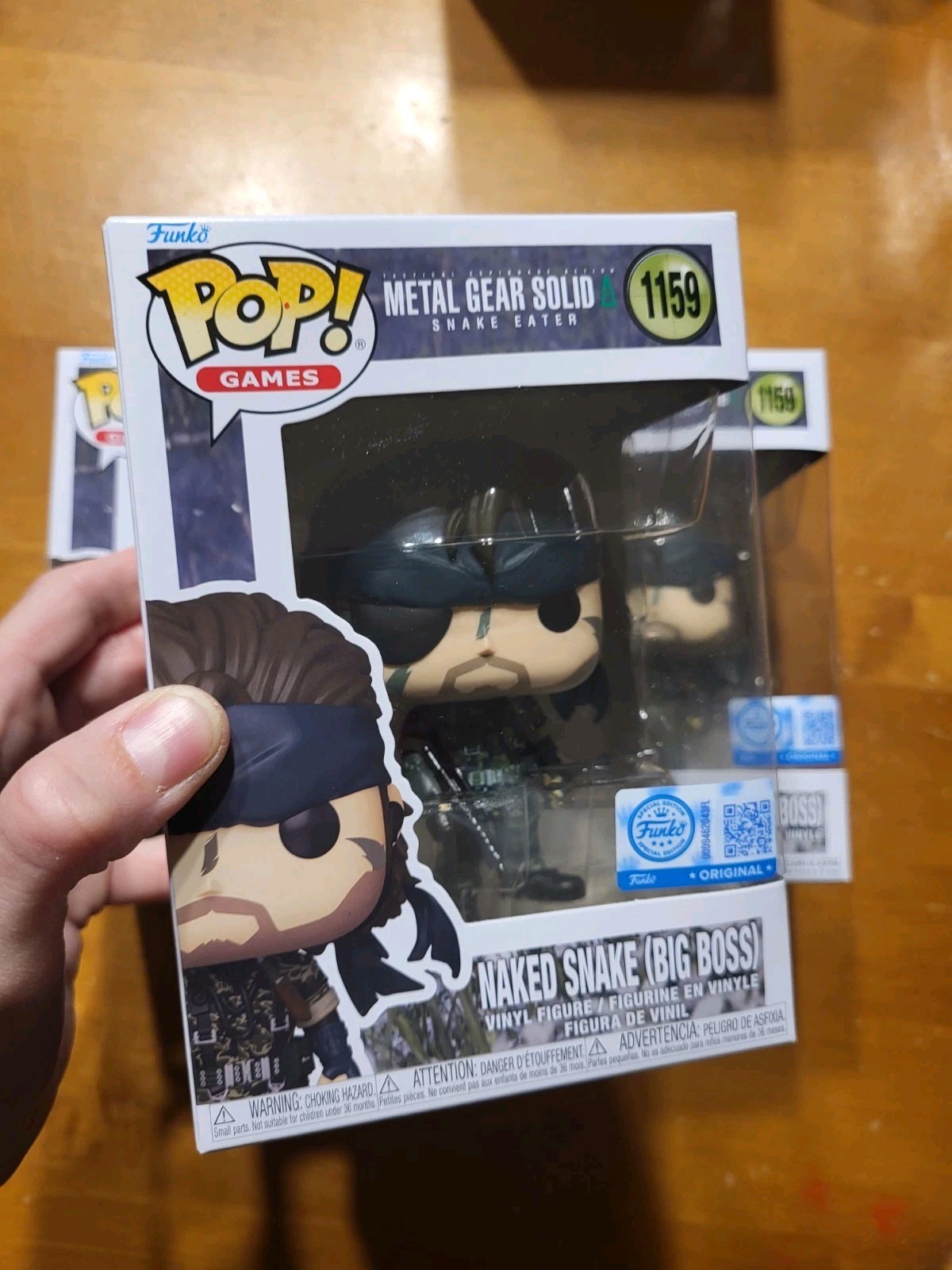 Funko Pop Games Metal Gear Solid Snake Eater NAKED SNAKE BIG