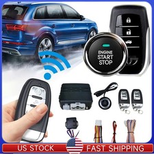 Keyless Entry Engine Start Alarm System Push Button Remote Starter Stop Car Suw