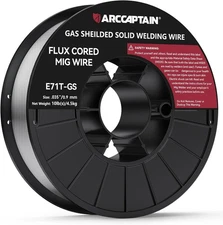 ARCCAPTAIN Flux Core Welding Wire .035, E71T-GS 035" 10LB, 0.035 