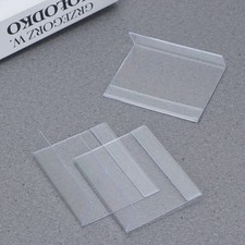 12 Pcs Plastic Tags Pricing Label Organizer Display Price Stand for Vendors