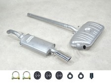 IMASAF Auspuff Set NEU für VW Corrado 1.8 G60 PG 118KW MSD + ESD + Anbaut