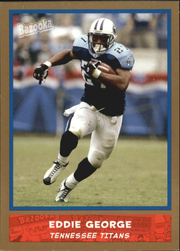 Eddie George trading card