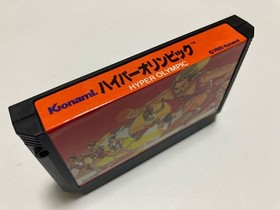 Hyper Olympic Games Boxed CIB Nintendo Famicom FC KONAMI In Stock Japan import