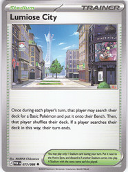 Lumiose City 077/088 Perfect Order