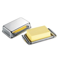 KÜChenprofi Butterdose Aus Edelstahl FüR 250 G StüCke