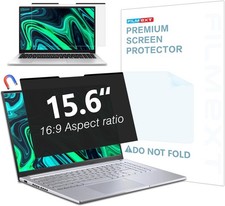 Magnetic Laptop privacy screen 15.6 inch for 16:9 Widedisplay, Removable Shield