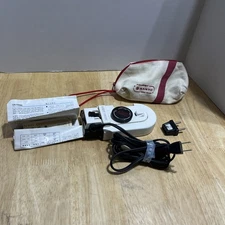 Sanyo Tourist A200N White 120V 240V Dual Voltage Compact Travel Mini Iron