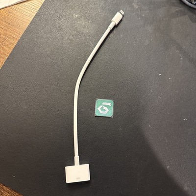 APPLE LIGHTNING TO 30-PIN ADAPTER 0.2M A1450 OFFICIAL MD824ZM/A Genuine OEM