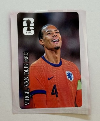 Panini FIFA WM 2026 World Cup WC Coca Cola Sticker Virgil Van Dijk USA CC6