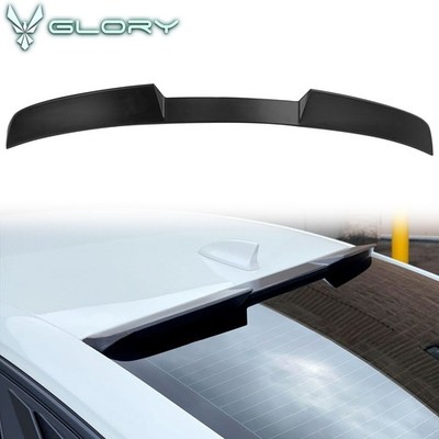 Fits 22-26 Honda Civic 11th Sedan Roof Spoiler V Style Rear Window Unpainted ABS